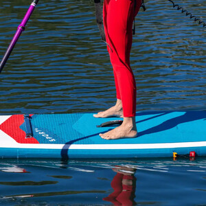 2024 Red Paddle Co 12'6'' Sport + MSL Stand Up Paddle Board 001-001-002-0070 - Blue